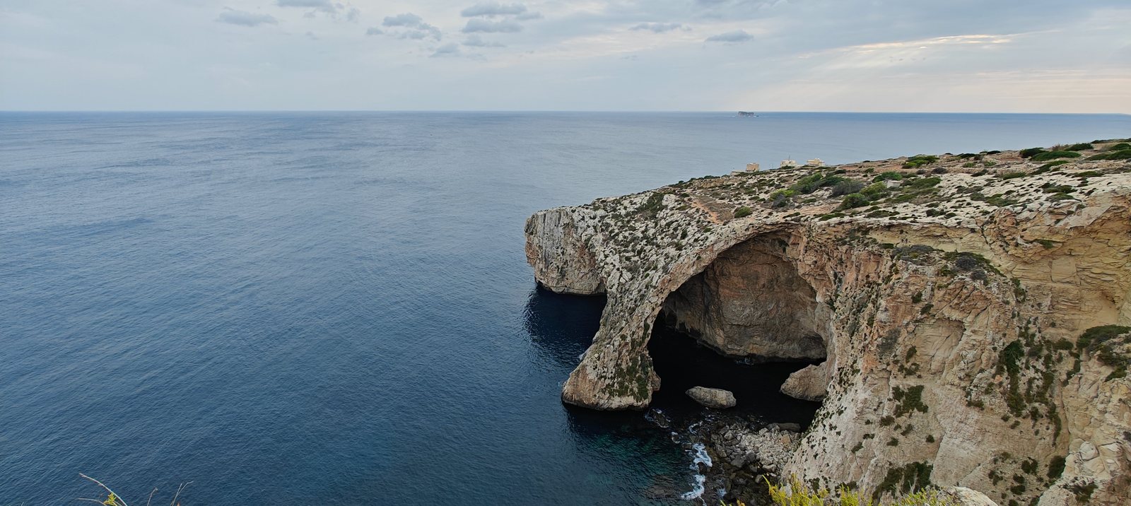 The Maltese coastline